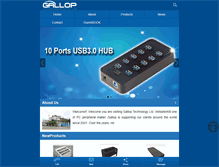 Tablet Screenshot of chinagallop.com